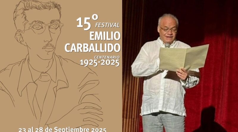 Córdoba vibrará alto con el XV Festival Emilio Carballido